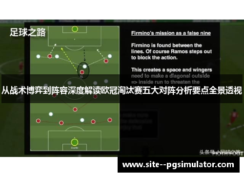 从战术博弈到阵容深度解读欧冠淘汰赛五大对阵分析要点全景透视